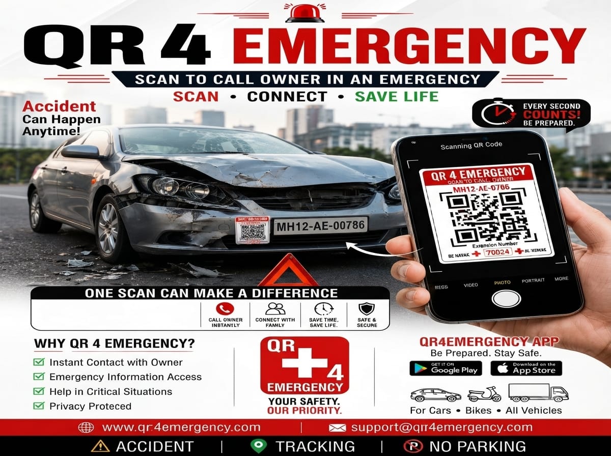 QR 4 Emergency sticker sample 5